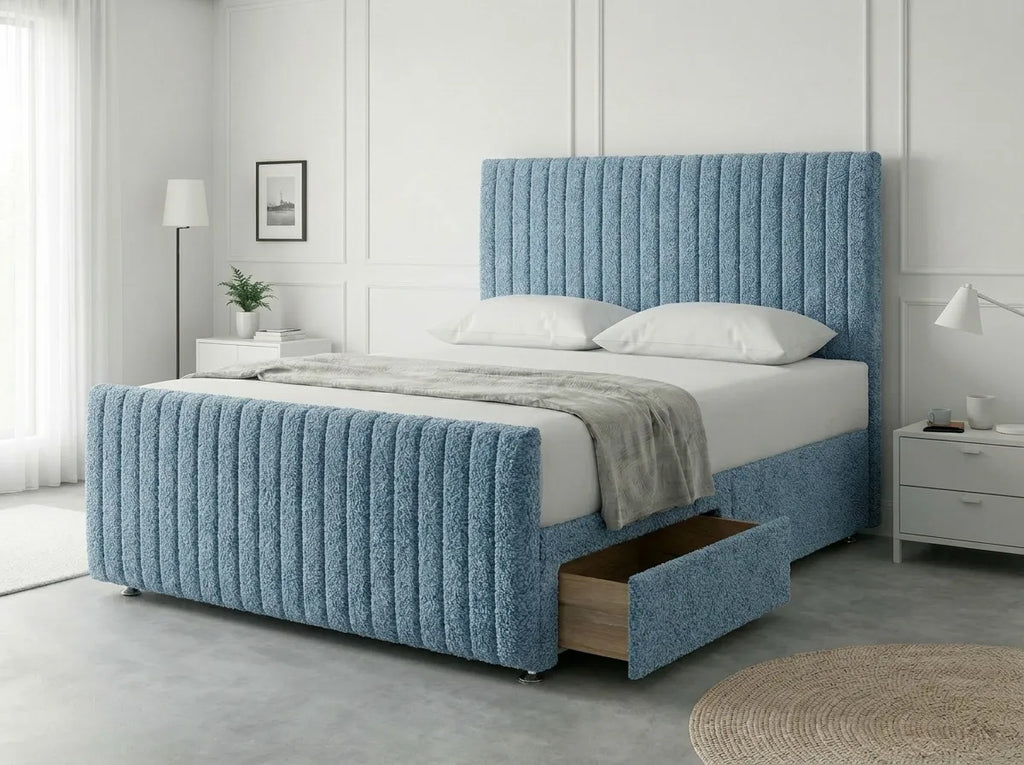 Urban Curve Elite | Divan Drawer Bed Frame with Smart Storage System (UK) | Discount Bed Store (DBS) #DB152