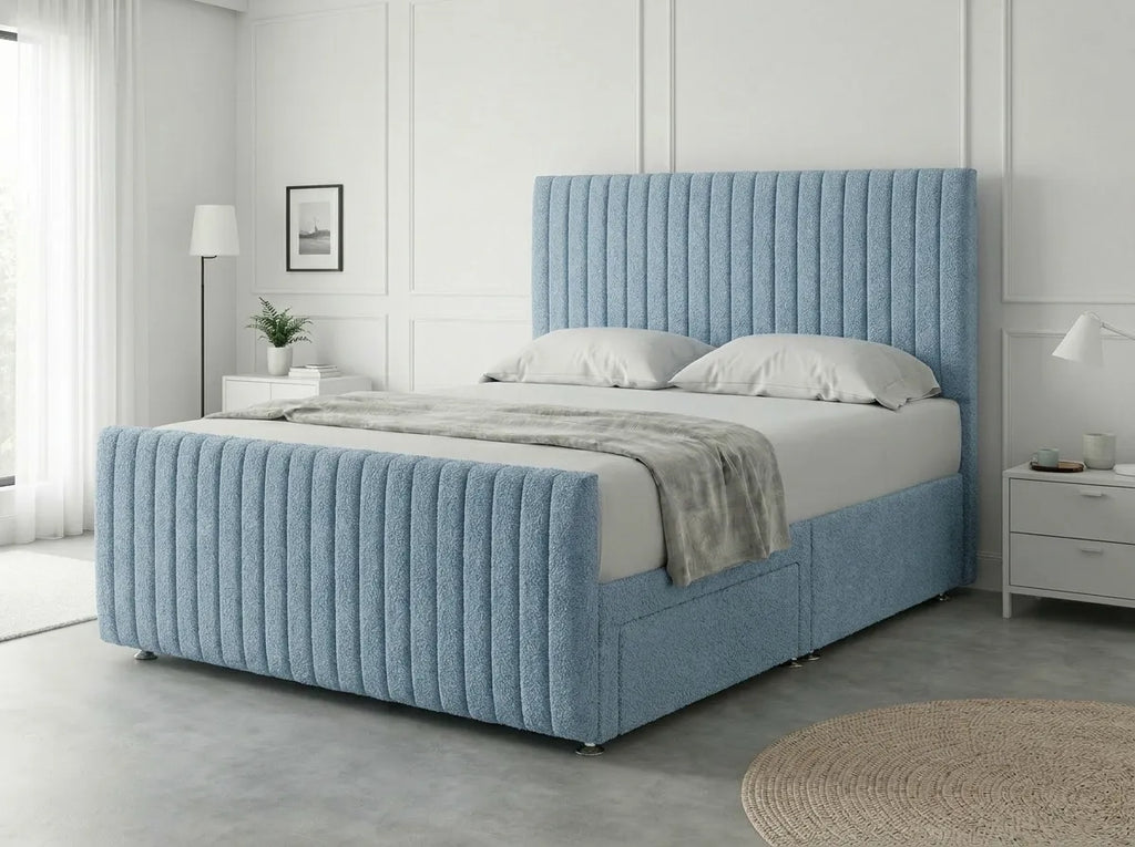 Urban Curve Elite | Divan Drawer Bed Frame with Smart Storage System (UK) | Discount Bed Store (DBS) #DB152