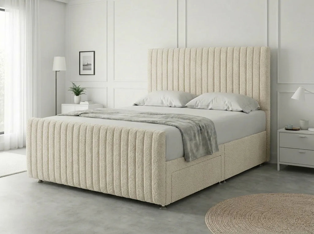 Urban Curve Elite | Divan Drawer Bed Frame with Smart Storage System (UK) | Discount Bed Store (DBS) #DB152