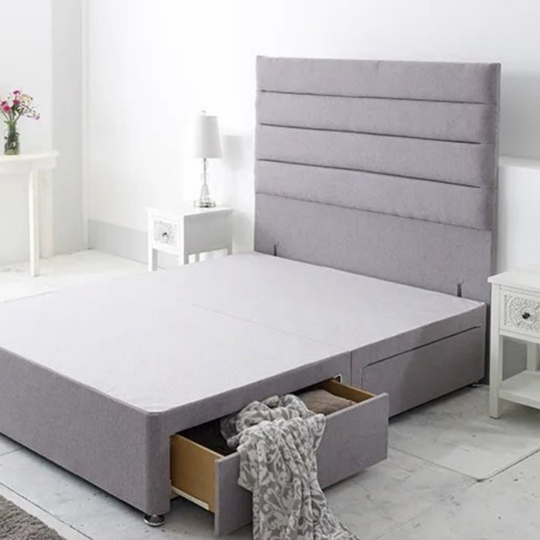 LineForm Headboard #B151 | Optional Divan Drawer Bed Frame (UK) | Discount Bed Store (DBS)