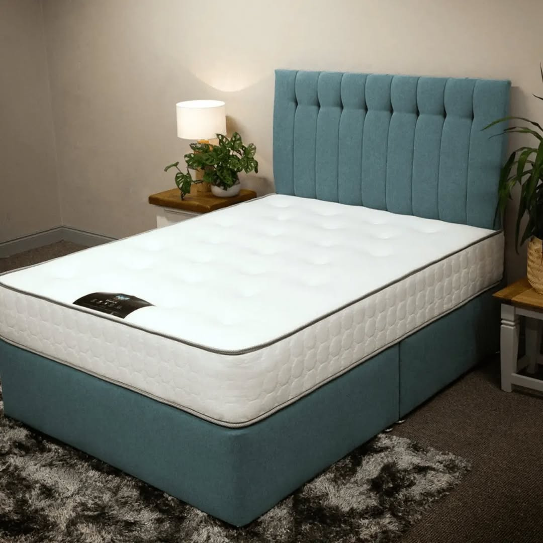 Channel Tuft Edition #B153 | Optional Divan Ottoman Bed Frame (UK) | Discount Bed Store (DBS)