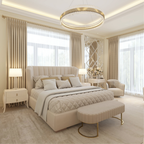 Luxury Wingback Glide Design Bed #B99 Bed Frame (UK) | Discount Bed Store (DBS)