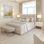 Luxury Wingback Glide Design Bed #B99 Bed Frame (UK) | Discount Bed Store (DBS)