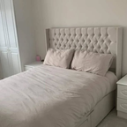 Grand Chester WingBack #B162 Divan Bed Frame (UK) | Discount Bed Store (DBS)