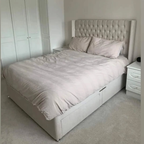 Grand Chester WingBack #B162 Divan Bed Frame (UK) | Discount Bed Store (DBS)
