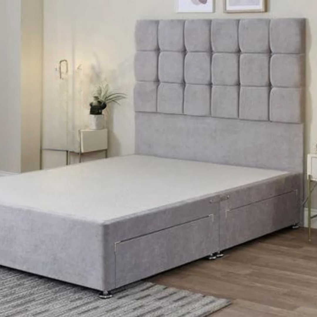 Cubix Comfort #B163 Divan Drawer Bed Frame (UK) | Discount Bed Store (DBS)