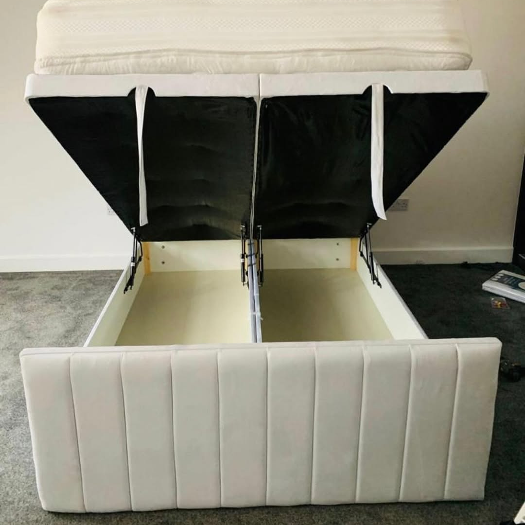 Panel Bed LinearLoom Vertical #B53 Bed Frame (UK) | Discount Bed Store (DBS)