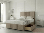 Majestic Curve Comfort | Divan Drawer Base with Integrated Drawer Storage (UK) | Discount Bed Store (DBS) #DB132