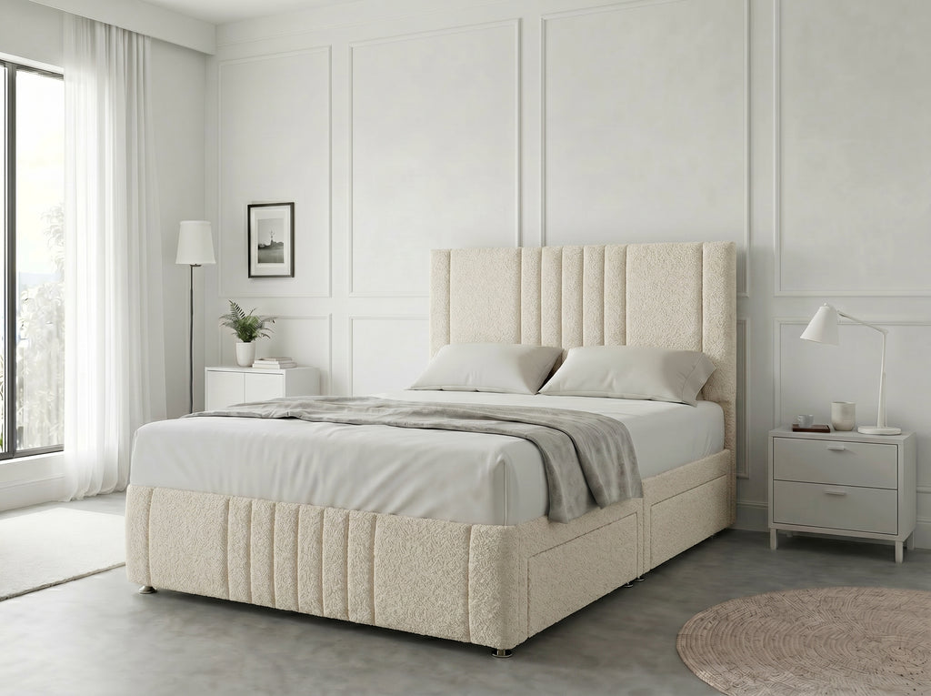 Majestic Curve Comfort | Divan Drawer Base with Integrated Drawer Storage (UK) | Discount Bed Store (DBS) #DB132