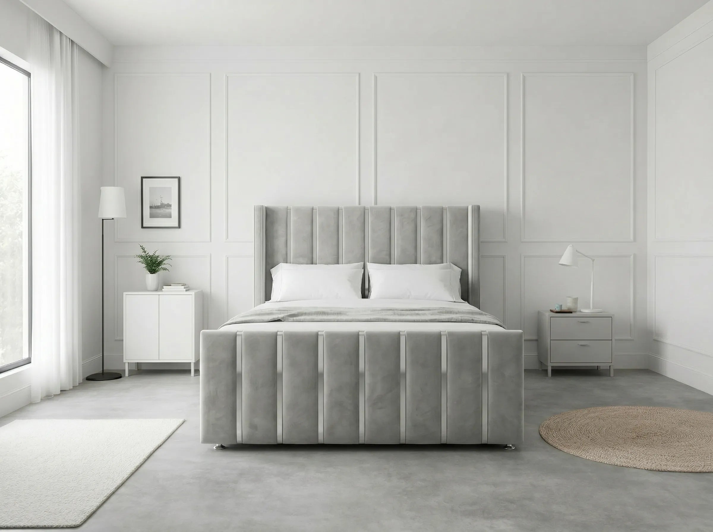 Signature Sleigh Comfort | Divan Drawer Bed with Easy-Access Drawer Storage (UK) | Discount Bed Store (DBS) #DB141
