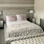 Upholstered Ambassador Bed ChesterRoyale Style #B22 Bed Frame (UK) | Discount Bed Store (DBS)