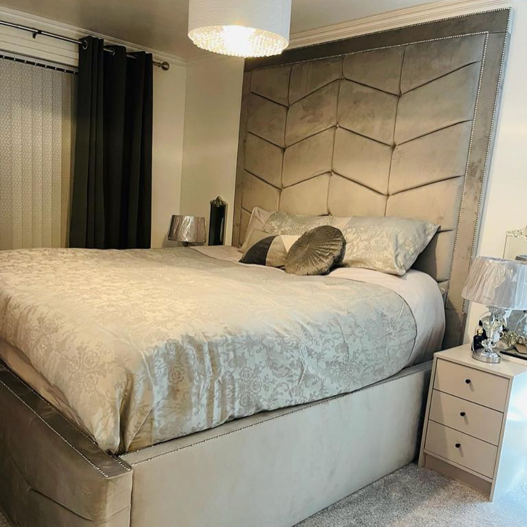 ChevronSuite Elite #B33 Bed Frame (UK) | Discount Bed Store (DBS)