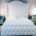 Wingback Bed ArcoLuxe Curve #B25 Bed Frame (UK) | Discount Bed Store (DBS)