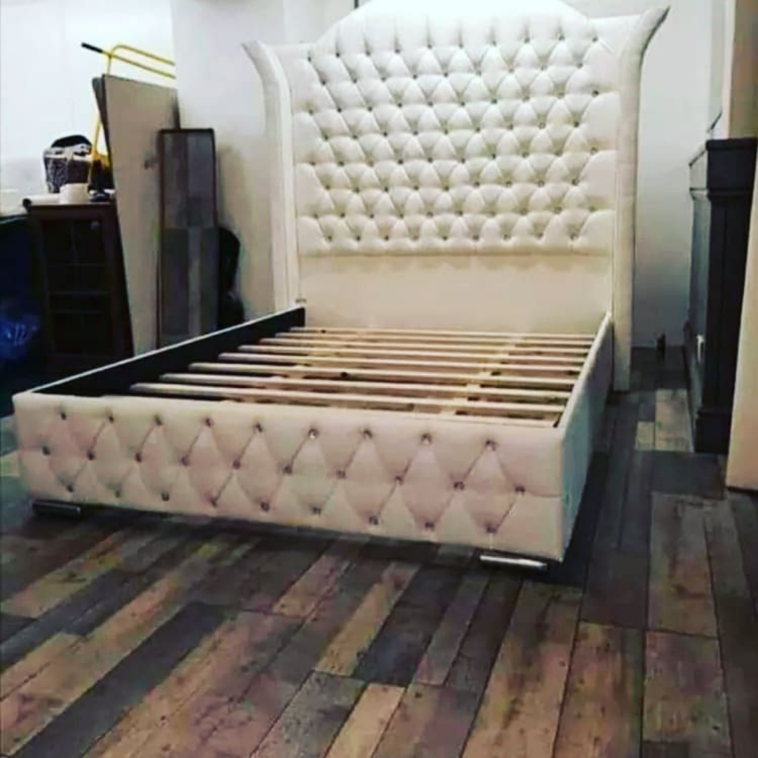 Wingback Bed ArcoLuxe Curve #B25 Bed Frame (UK) | Discount Bed Store (DBS)