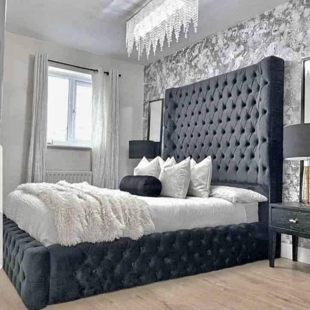 Wingback Bed HighLoft Elite #B21 Bed Frame (UK) | Discount Bed Store (DBS)