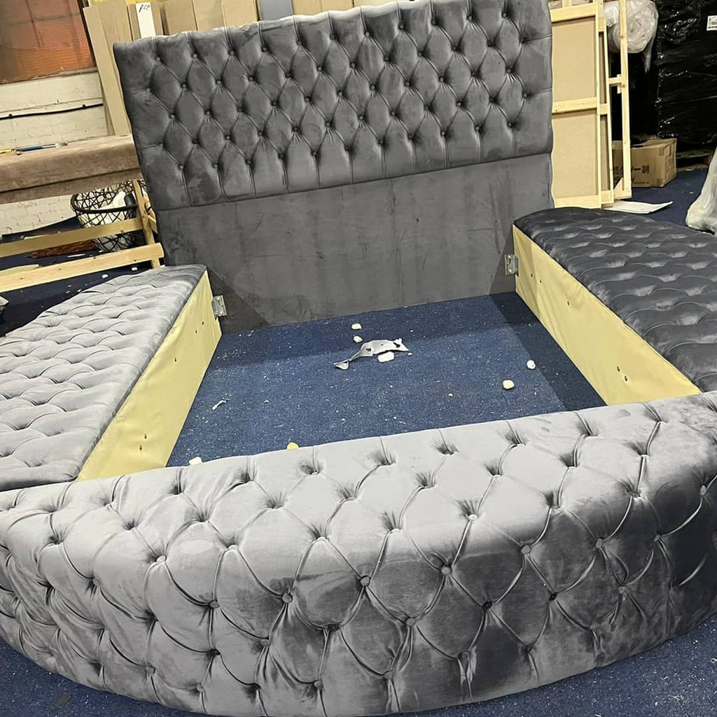 Ottoman Bed RoyaleCurve #B14 Bed Frame (UK) | Discount Bed Store (DBS)