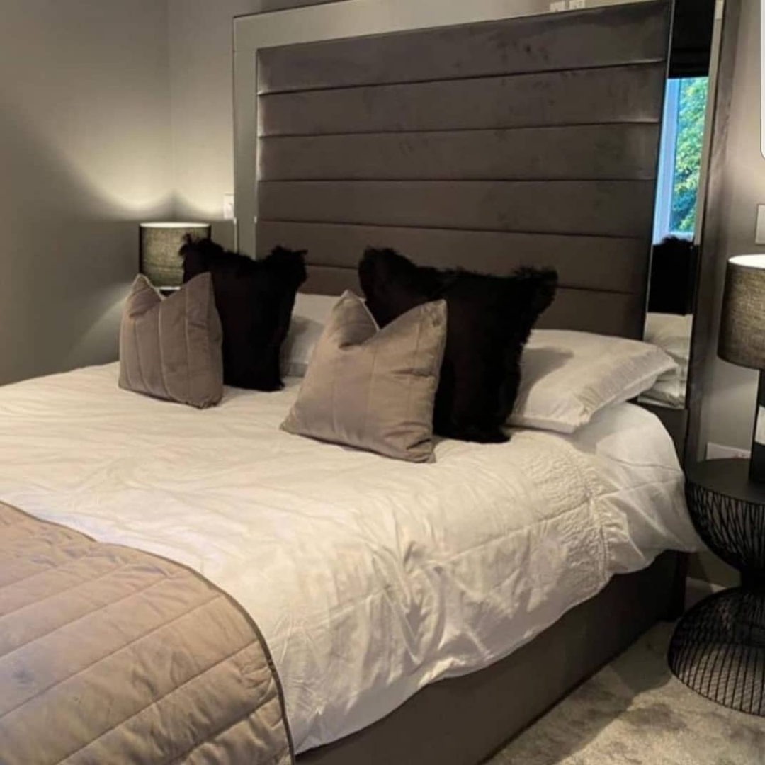 Panel Bed LineaForm Style #B18 Bed Frame (UK) | Discount Bed Store (DBS)