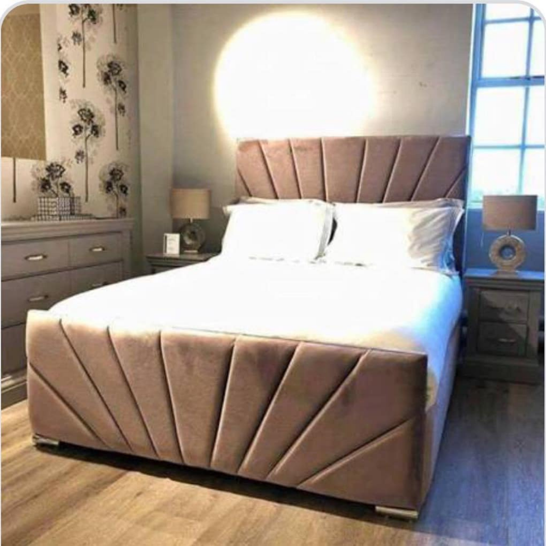 LuxeRay  #B13 | Optional Ottoman Bed Frame (UK) | Discount Bed Store (DBS)