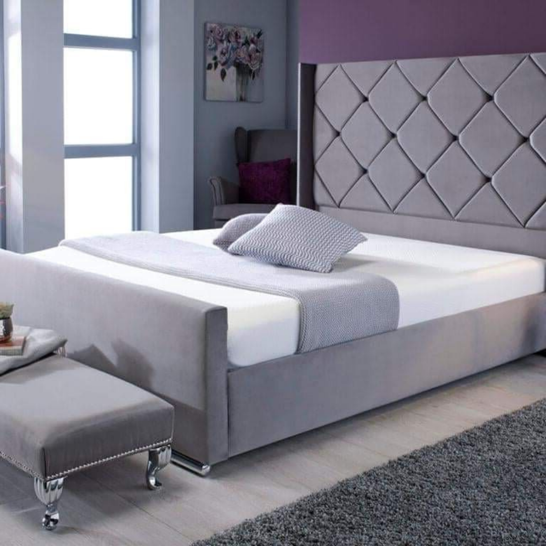 Diamond Windsor Wing #B11 Bed Frame (UK) | Discount Bed Store (DBS)