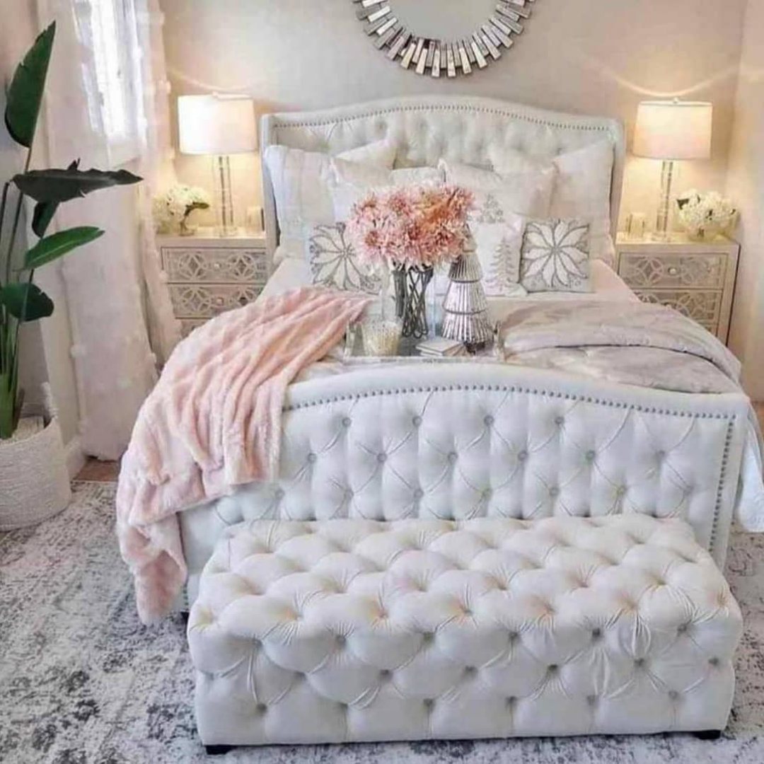 Luxury Divan Bed Paris Pearl #B12 Bed Frame (UK) | Discount Bed Store (DBS)