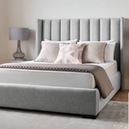 Wingback Bed AltoLine Design #B8 Bed Frame (UK) | Discount Bed Store (DBS)