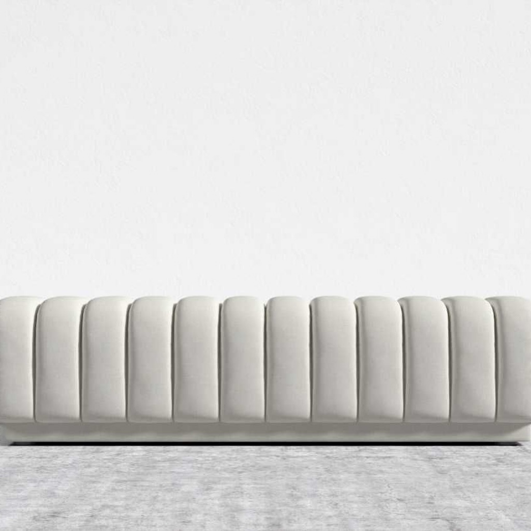 Designer Bench Curve Line #B177 (UK) | Discount Bed Store (DBS)