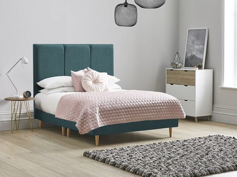 3 Panel Low Divan Bed on Legs