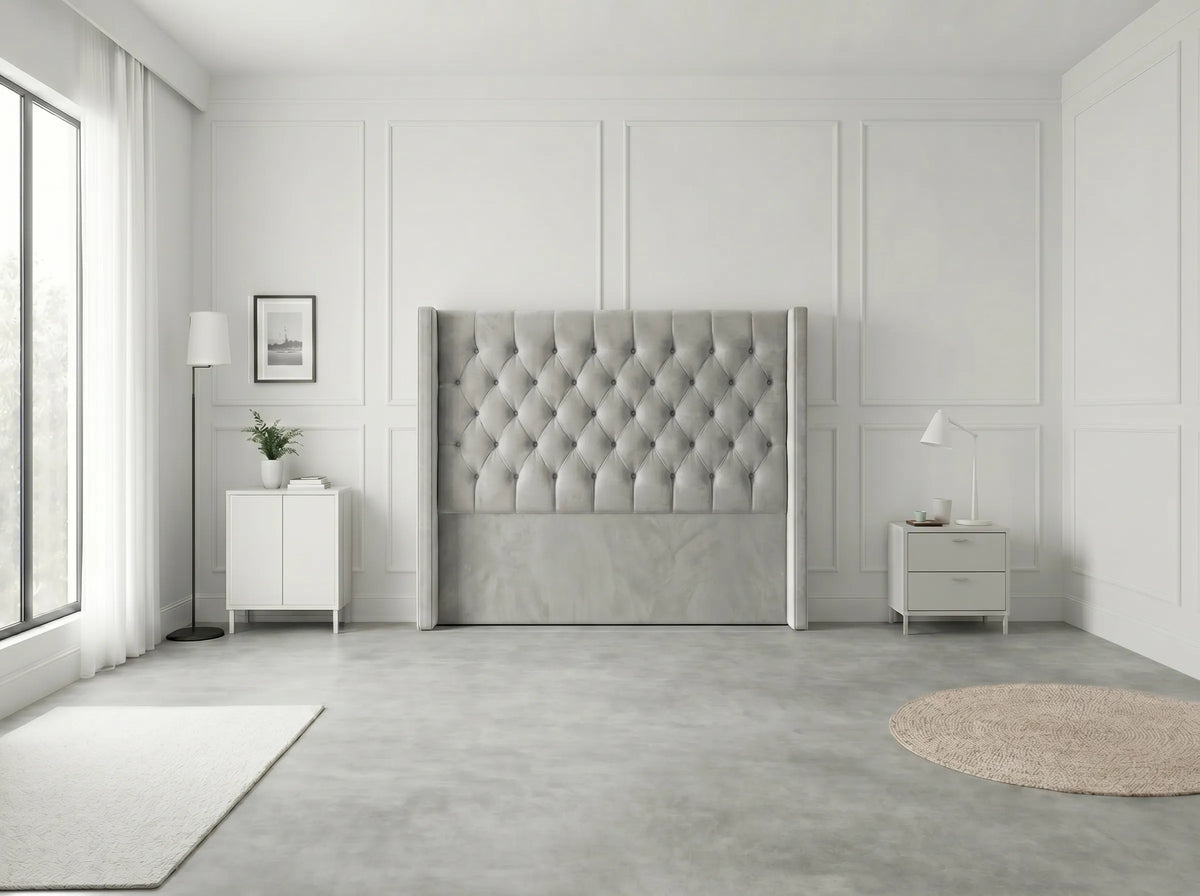 Luxury Curve Dream | Divan Drawer Bed Frame with Concealed Drawer Storage (UK) | Discount Bed Store (DBS) #DB146