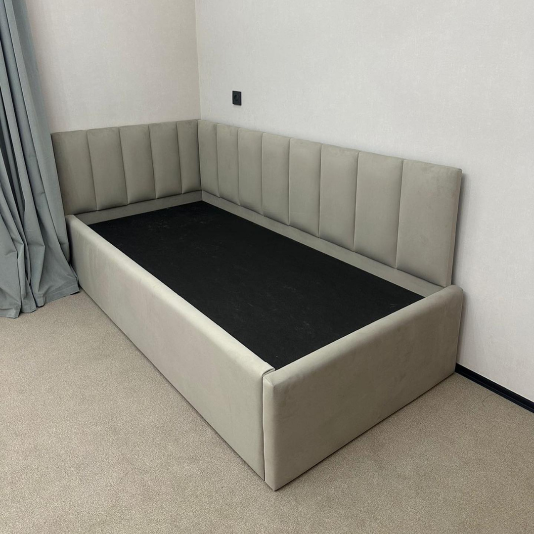 Linned Nest Panel Corner Bed #B110 Bed Frame (UK) | Discount Bed Store (DBS)
