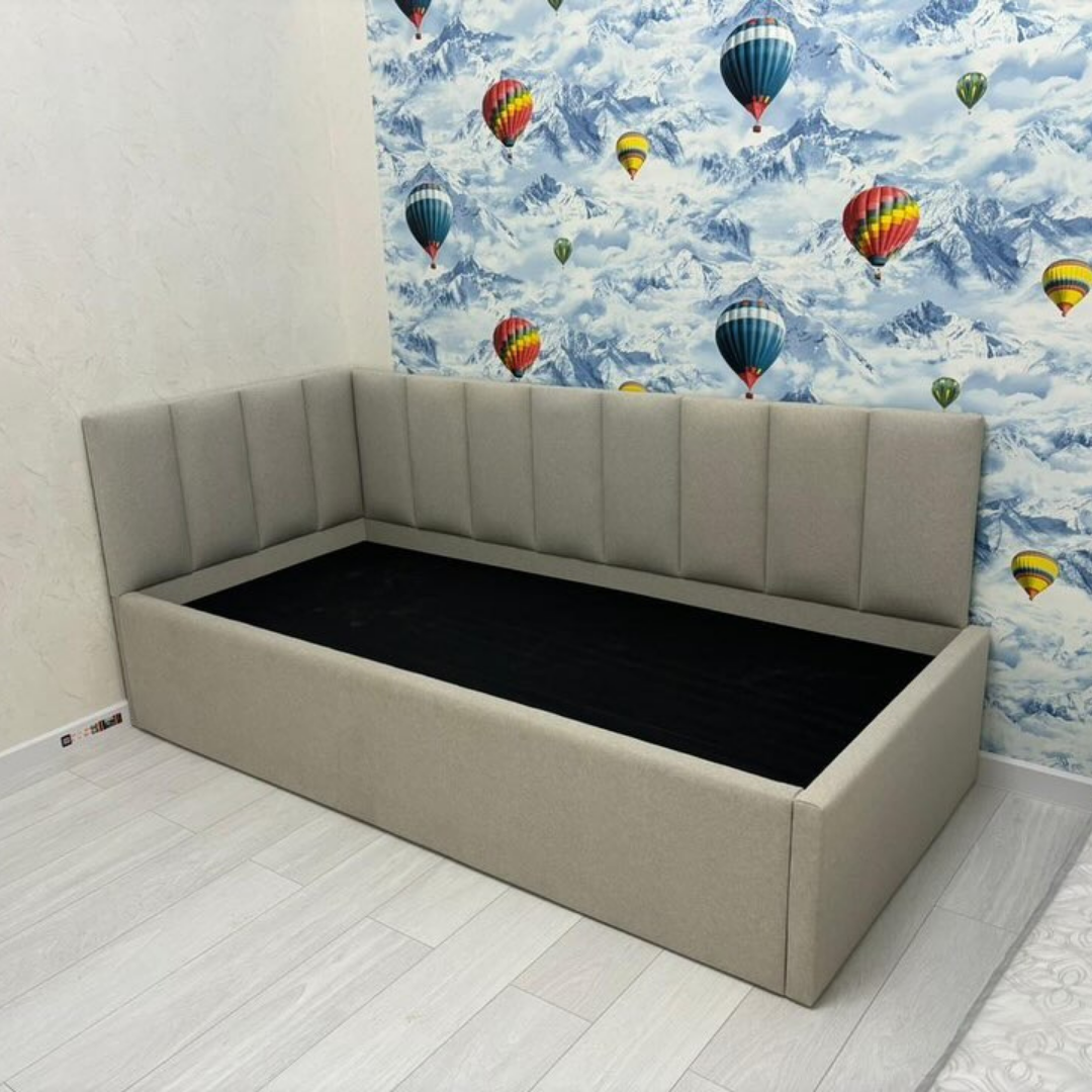 Linned Nest Panel Corner Bed #B110 Bed Frame (UK) | Discount Bed Store (DBS)