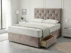 Royal Arch Serenity | Storage Divan Drawer Bed Frame with Built-In Drawers (UK) | Discount Bed Store (DBS) #DB134