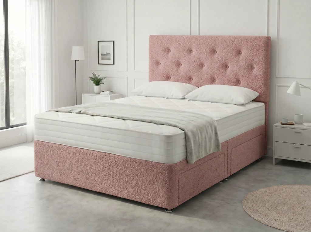 Royal Arch Serenity | Storage Divan Drawer Bed Frame with Built-In Drawers (UK) | Discount Bed Store (DBS) #DB134