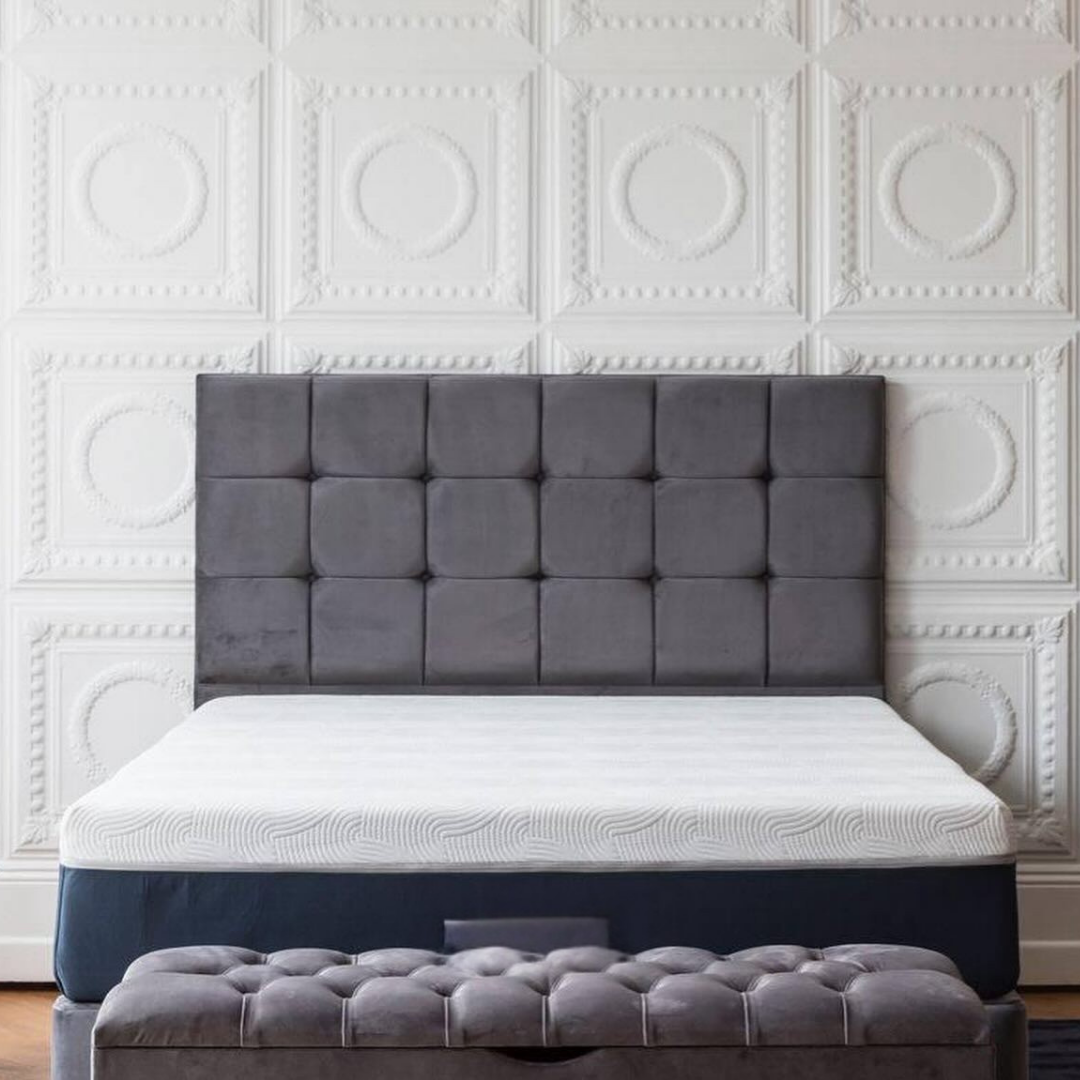 GridTuft Luxe Divan Bed #B80 (UK) | Discount Bed Store (DBS)