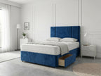 Imperial Sleigh Retreat | Divan Drawer Bed with Hidden Drawer Compartments (UK) | Discount Bed Store (DBS) #DB135
