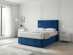 Imperial Sleigh Retreat | Divan Drawer Bed with Hidden Drawer Compartments (UK) | Discount Bed Store (DBS) #DB135
