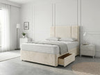 Imperial Sleigh Retreat | Divan Drawer Bed with Hidden Drawer Compartments (UK) | Discount Bed Store (DBS) #DB135