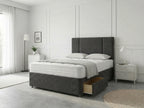 Imperial Sleigh Retreat | Divan Drawer Bed with Hidden Drawer Compartments (UK) | Discount Bed Store (DBS) #DB135