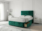 Imperial Sleigh Retreat | Divan Drawer Bed with Hidden Drawer Compartments (UK) | Discount Bed Store (DBS) #DB135