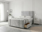 Imperial Sleigh Retreat | Divan Drawer Bed with Hidden Drawer Compartments (UK) | Discount Bed Store (DBS) #DB135