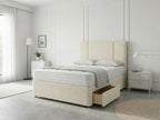 Imperial Sleigh Retreat | Divan Drawer Bed with Hidden Drawer Compartments (UK) | Discount Bed Store (DBS) #DB135