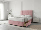 Imperial Sleigh Retreat | Divan Drawer Bed with Hidden Drawer Compartments (UK) | Discount Bed Store (DBS) #DB135