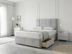 Imperial Sleigh Retreat | Divan Drawer Bed with Hidden Drawer Compartments (UK) | Discount Bed Store (DBS) #DB135