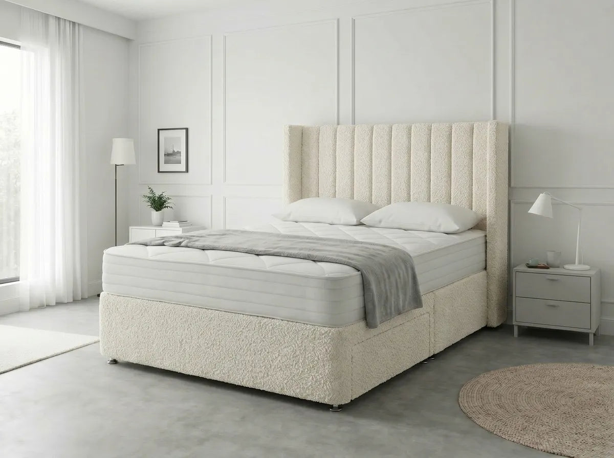 Classic Curve | Divan Drawer Base Featuring Smooth Glide Drawers (UK) | Discount Bed Store (DBS) #DB136