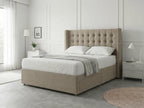 Noble Curve Deluxe | Premium Divan Drawer Bed with Storage Drawers (UK) | Discount Bed Store (DBS) #DB138
