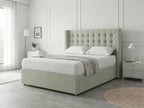 Noble Curve Deluxe | Premium Divan Drawer Bed with Storage Drawers (UK) | Discount Bed Store (DBS) #DB138