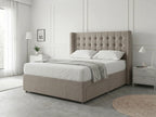 Noble Curve Deluxe | Premium Divan Drawer Bed with Storage Drawers (UK) | Discount Bed Store (DBS) #DB138