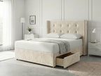 Elite Sleigh Harmony | Divan Drawer Frame with Multi-Drawer Storage Options (UK) | Discount Bed Store (DBS) #DB139