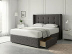 Elite Sleigh Harmony | Divan Drawer Frame with Multi-Drawer Storage Options (UK) | Discount Bed Store (DBS) #DB139
