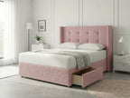 Elite Sleigh Harmony | Divan Drawer Frame with Multi-Drawer Storage Options (UK) | Discount Bed Store (DBS) #DB139