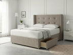 Elite Sleigh Harmony | Divan Drawer Frame with Multi-Drawer Storage Options (UK) | Discount Bed Store (DBS) #DB139
